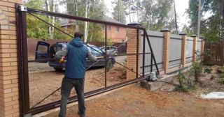 Купить услугу монтаж ворот Новоалтайск, цена от 2584 руб.
